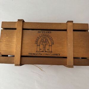 Thomas Pacconi Classics Wooden Empty Box 2004 Collection
